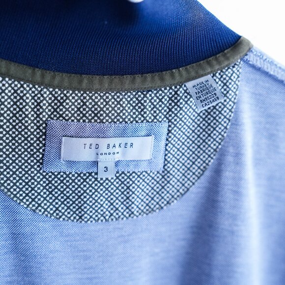 NWOT TED BAKER Turkish Made Polo Shirt - Picture 5 of 9